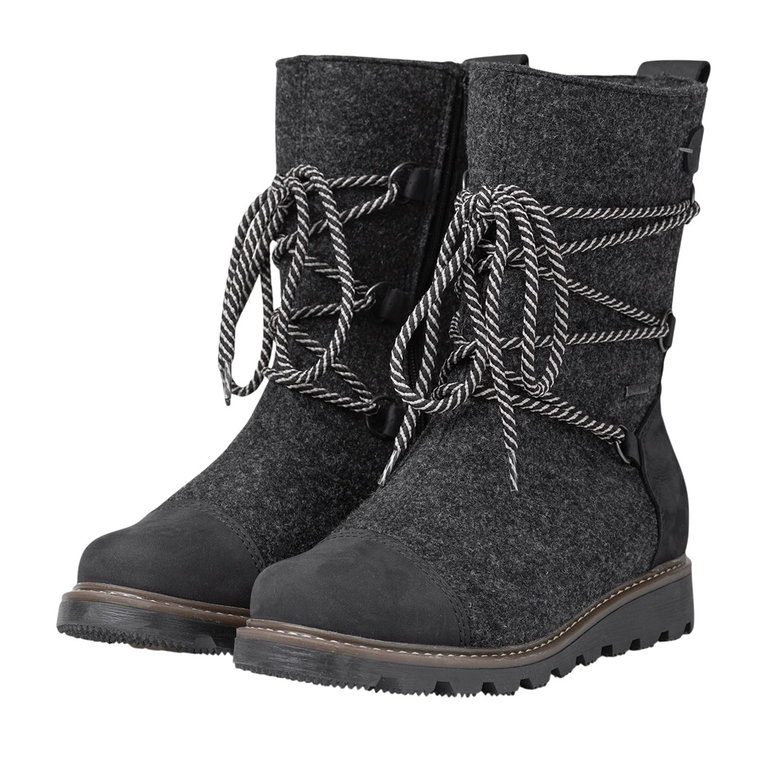 Pomar Winterstiefel Posio GTX (Filzstiefel, wasserdicht, extrem warm) granitgrau Damen